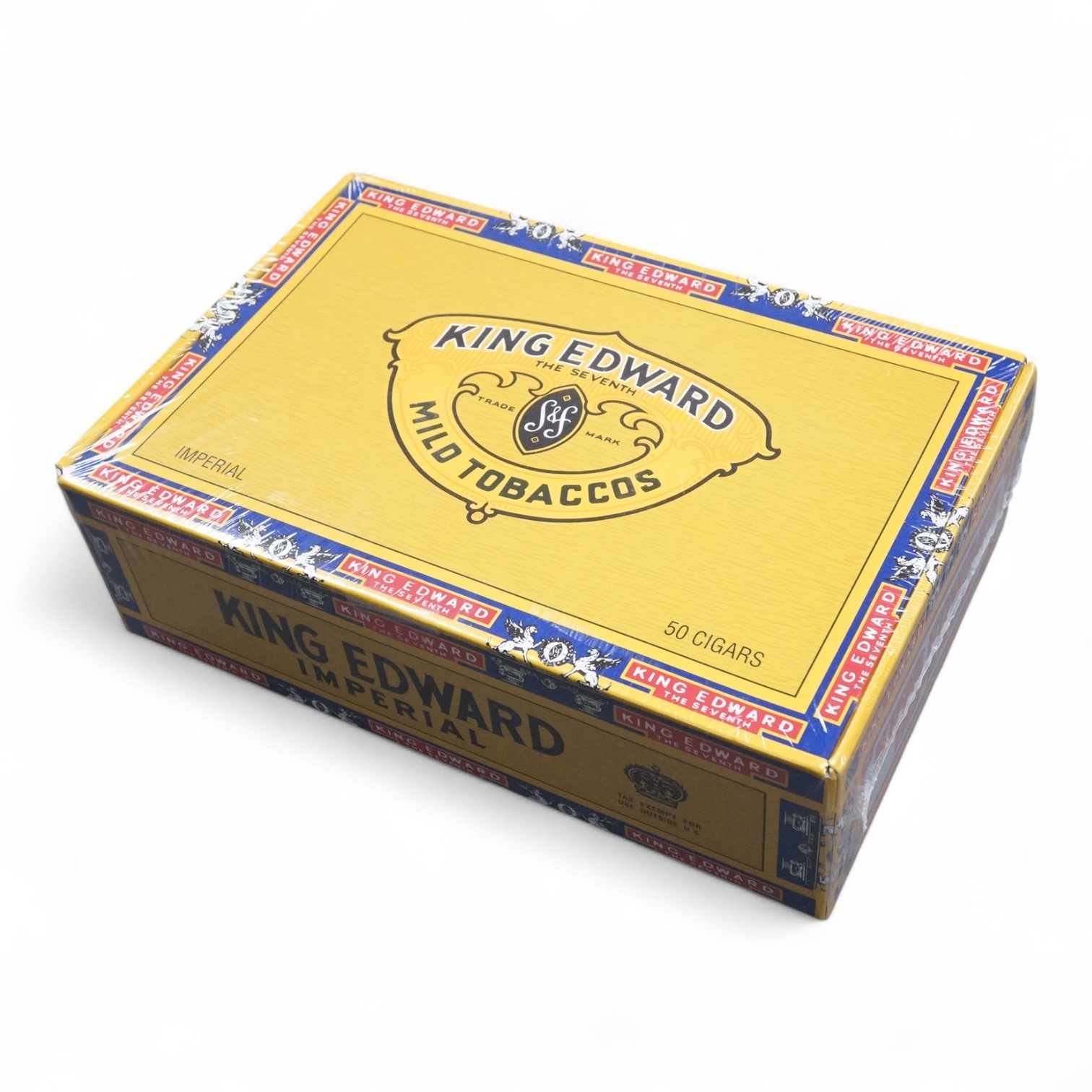 King Edward cigars, unopened box